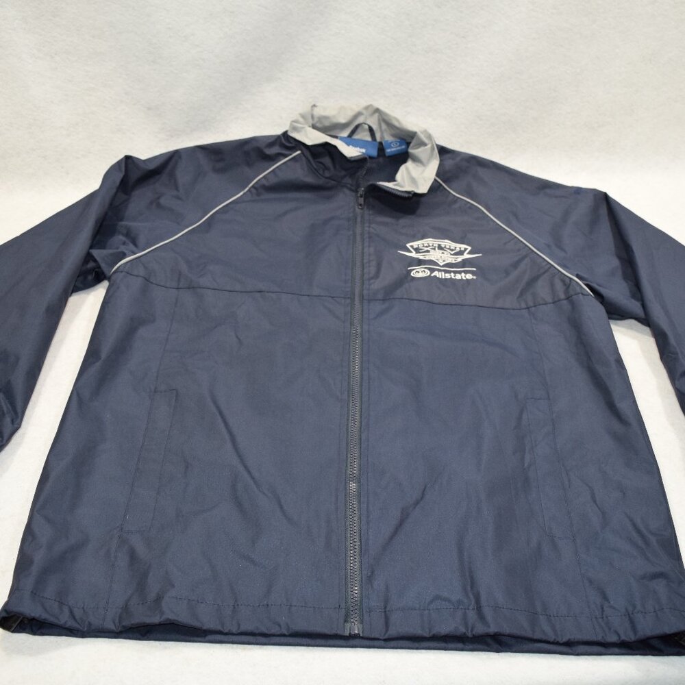 XLV Superbowl Reebok Windbreaker Men's Jacket. Size Large Vintage Feb 6,11 Texas